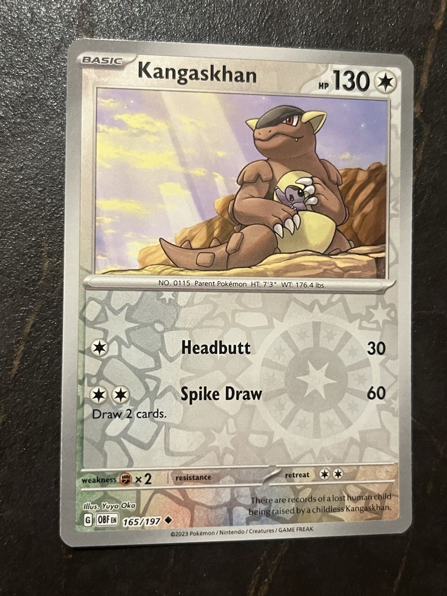 Pokémon Carte collezionabili: Pokemon Kangaskhan – Usato da Avry-devant-Pont venduto da Tig08
