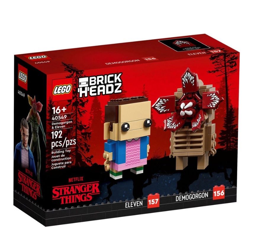 Lego Spielzeuge: Lego Brick Headz - Demogorgon & Elfi - 40549 – Neu und originalverpackt aus Basel von Kunterbunt12