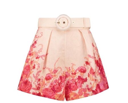Zimmermann Linen Shorts