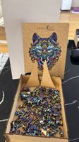 Holzpuzzle Innerlight Nord Wolf A5 108 Teile NEU