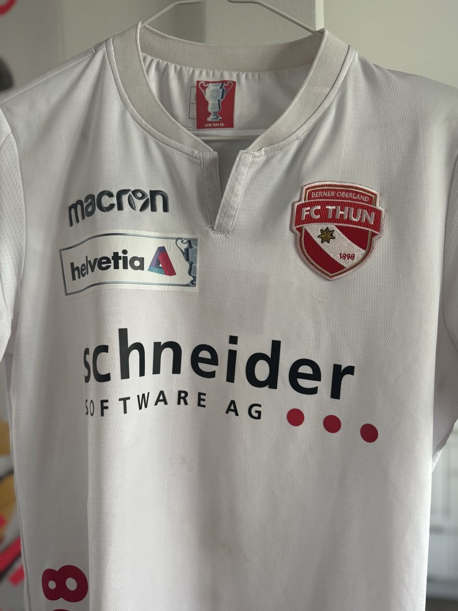 Leibchen & Hosen: FC Thun RARES matchworn Trikot M. Castromann – Gebraucht aus Stettlen von DieTaube2.0 2