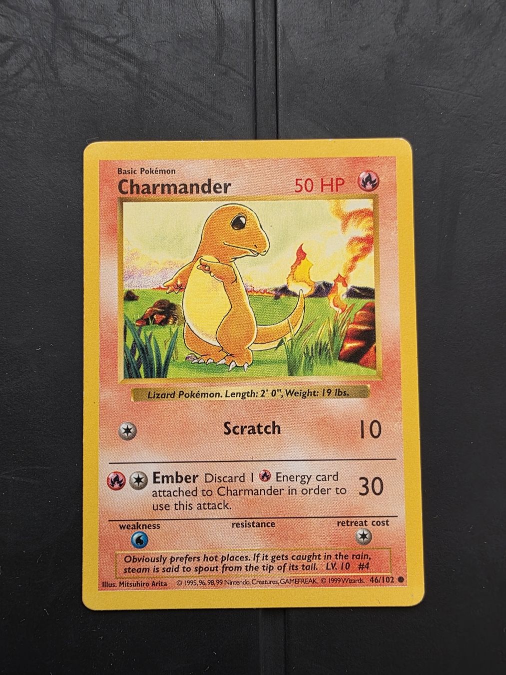 Pokémon Carte collezionabili: Pokemon Karte Charmander Shadowless Base Set – Usato da oberbuchsiten venduto da thug4