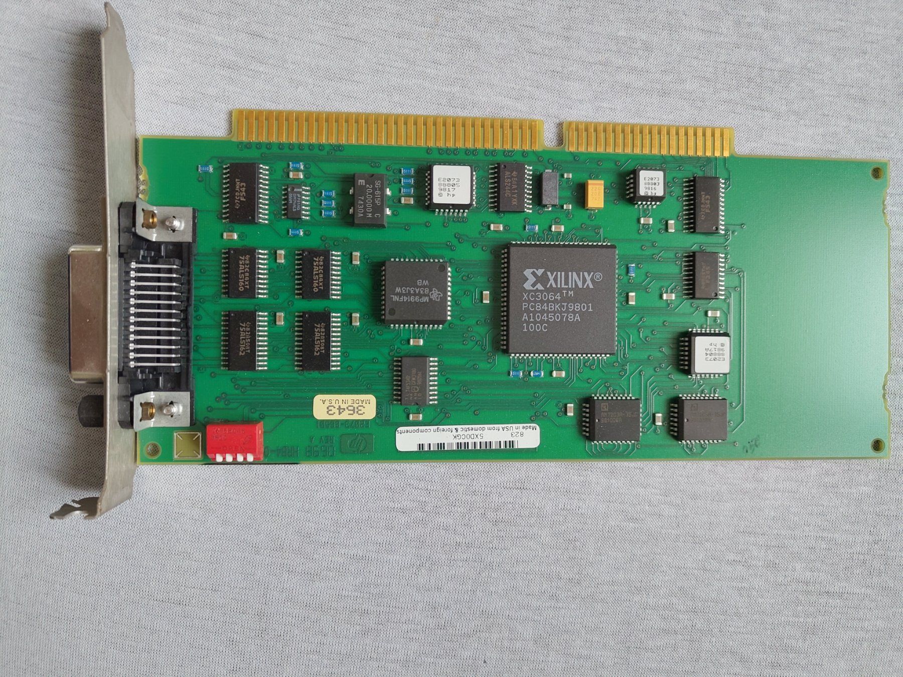 Hewlett Packard Componenti elettronici: HP-IB E2071-82341 ISA GPIB Karte – Usato da Eschenz venduto da yestare