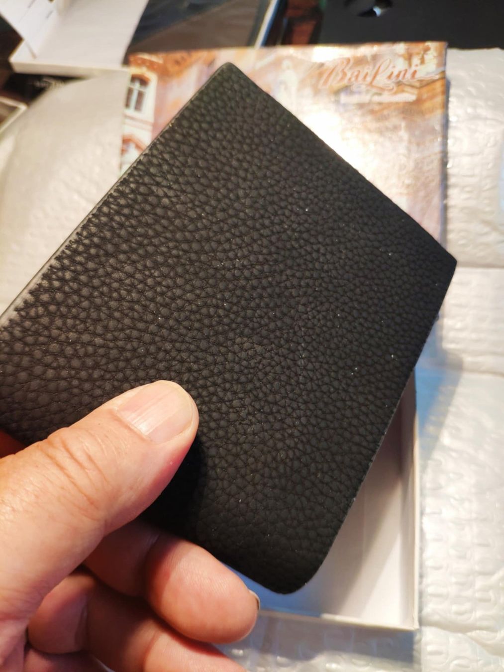 Brieftaschen: Portemonnaie schwarz sehr elegant – Neu und originalverpackt aus Minusio von graziano11 2
