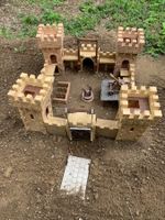 Schleich Burg Ruine Schloss mit Zubehör