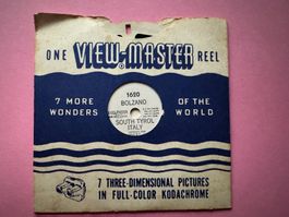 View-Master 3D: Nr. 1620 BOLZANO SOUTH TYROL ITALY