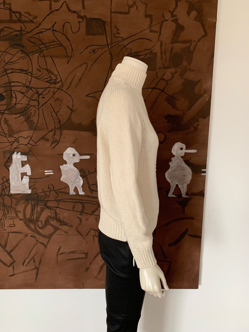 Akris Pullover & Sweatshirts: AKRIS: Exklusiver cremefarbener Rollkragenpullover, 36 – Neu (gemäss Beschreibung) aus Luzern von designluzern 4