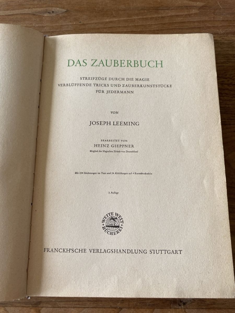 Libri: Antikes Zauberbuch – Usato da Schnottwil venduto da Garuso 2