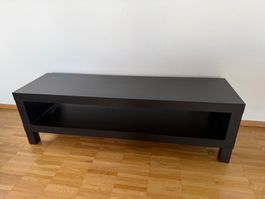 TV-Bank IKEA LACK schwarzbraun, 120 cm breit