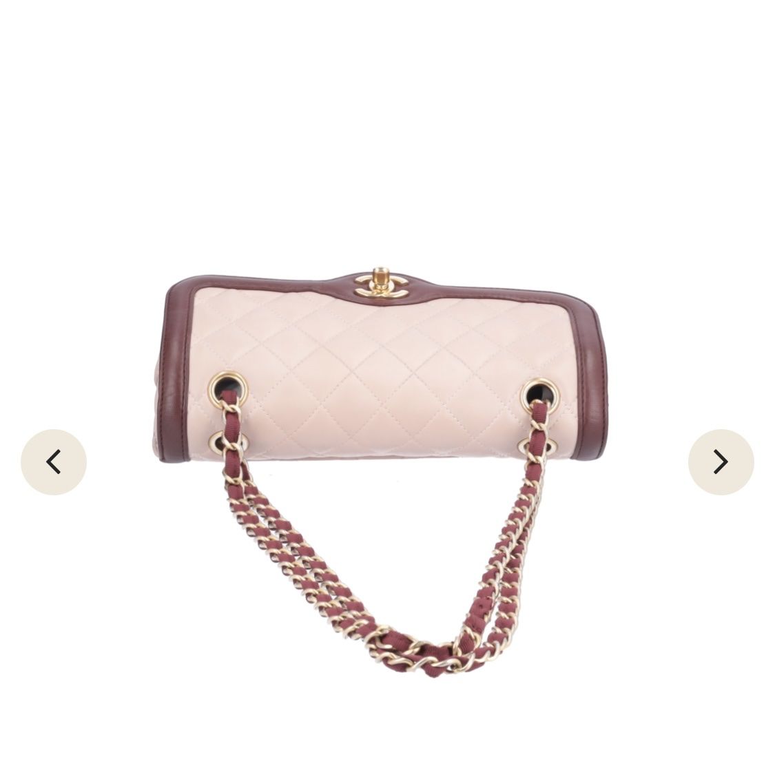 Chanel Borse da donna: Vintage Chanel Classic Singleflap Rosa / Bordeaux – Usato da Niederhasli venduto da stessence 6