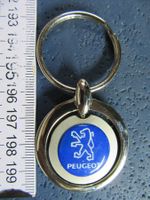 PEUGEOT AUTO LOGO SCHLÜSSELANHÄNGER "TRÜLLI" CHROMIC