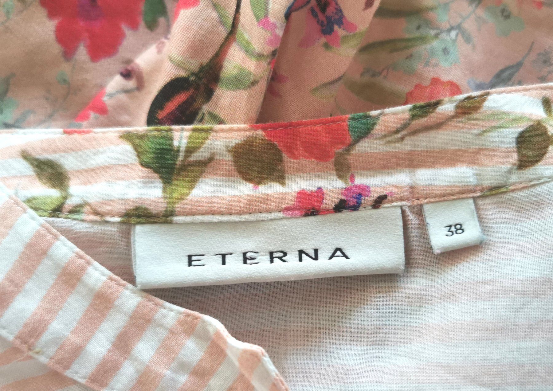 Eterna Camicette: Eternal wunderschöne florale Bluse Gr. 38 – Usato da gachnang venduto da tibus1 3
