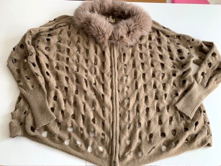 INTERDEE Paris Fashion Luxus Strickjacke Kaschmir/Angora XXL