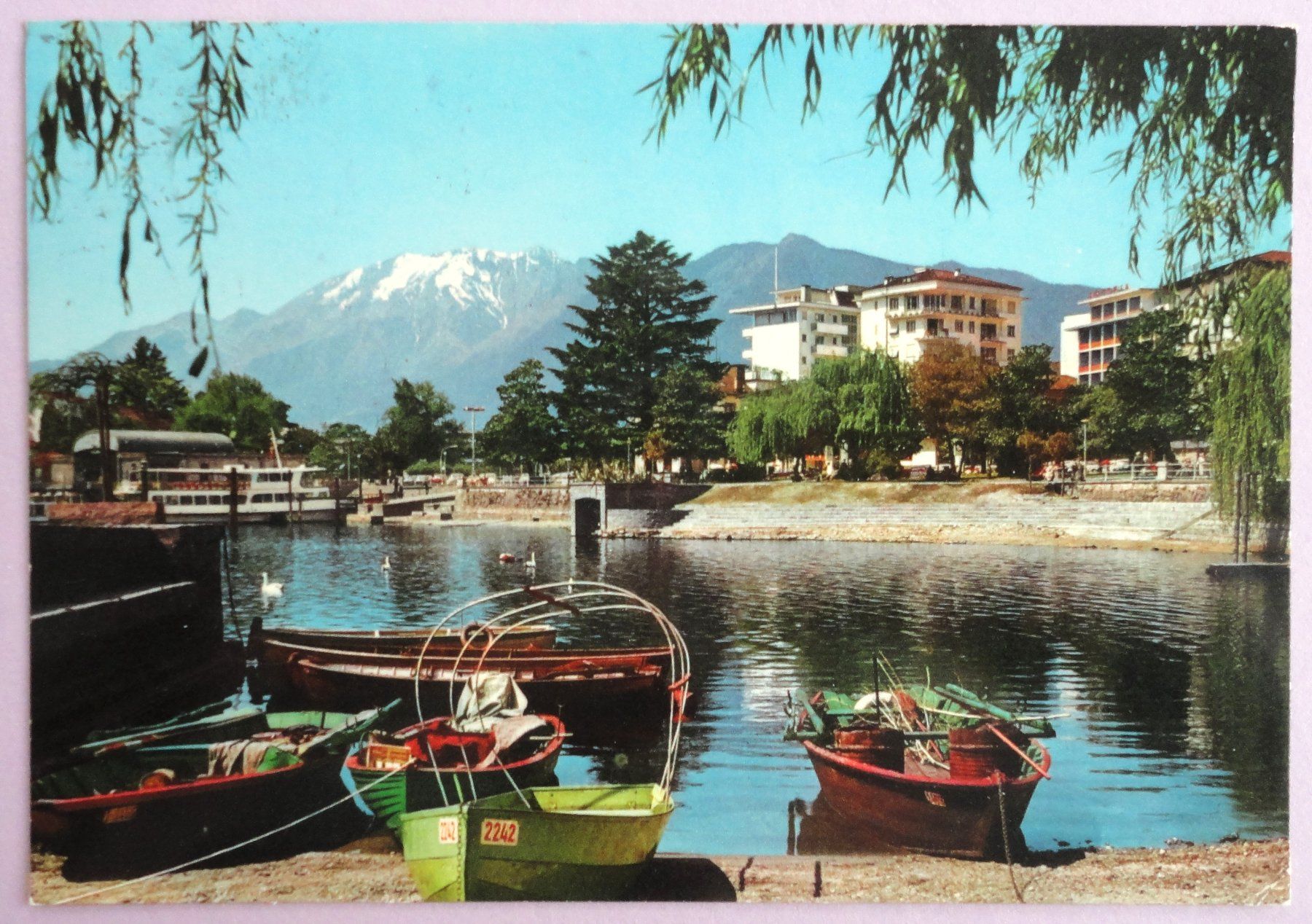 Cartoline postali: Locarno - Il lungolago – Usato da Fétigny venduto da Billy2miny