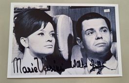 LG/ Original Autogrammkarte Jana Brejchova Walter Giller