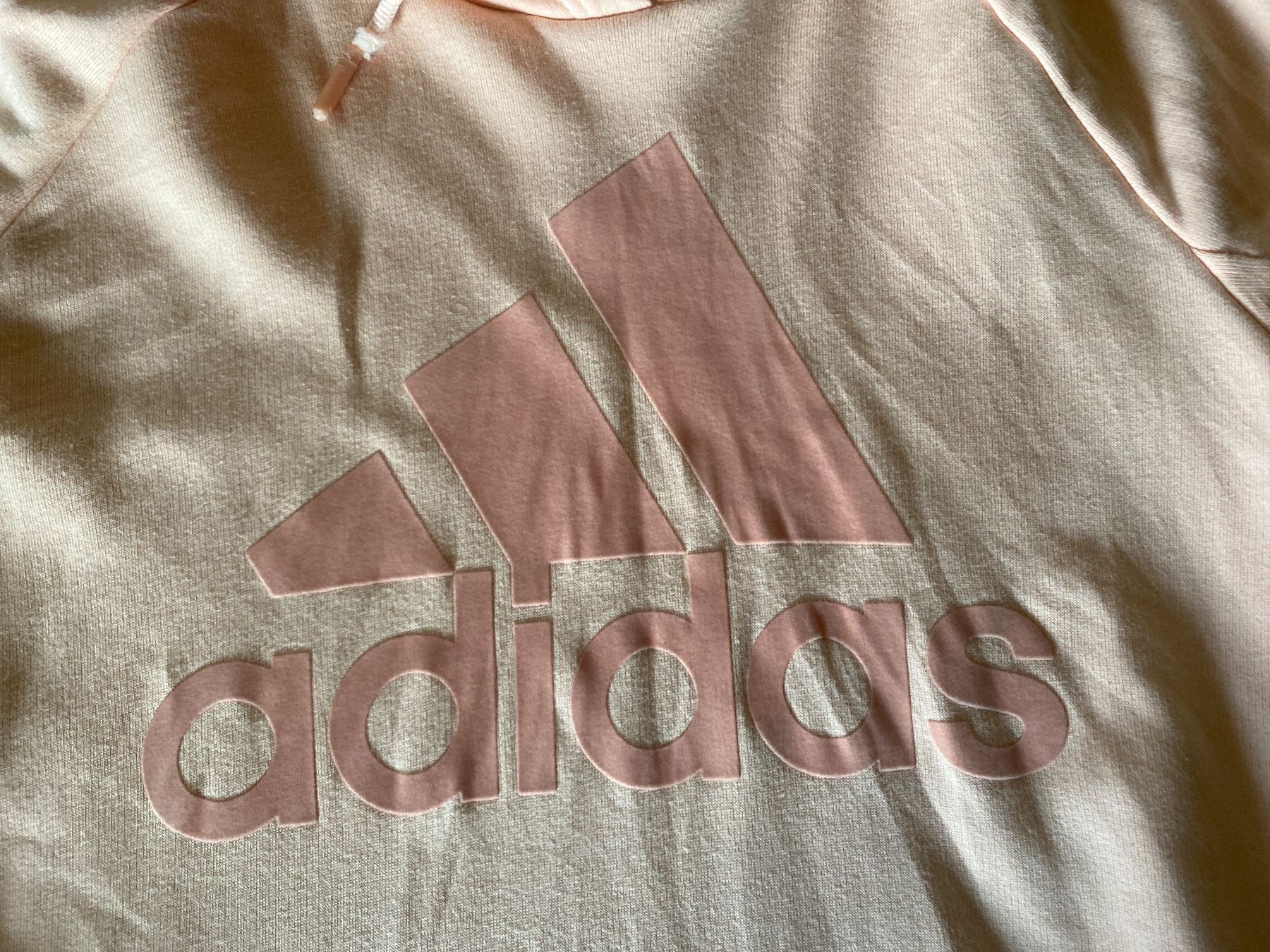 Adidas Pullover & Sweatshirts: ADIDAS KAPUZENPULLI/PULLOVER Gr.M UK12-14 lachs LONGSHIRT – Gebraucht aus Frauenfeld von Boldi46 6