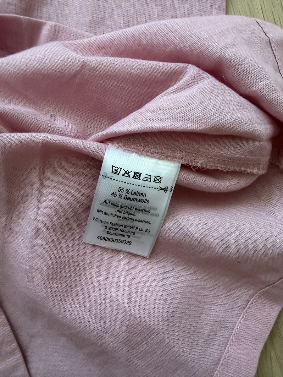 Kleider: Kleid Gr. m Leinen Baumwolle blue motion – Gebraucht aus Itingen von Granini_93 3
