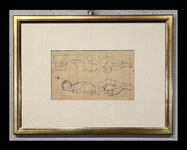 Dipinti: Ferdinand Hodler, Bleistiftstudie – Usato da Einsiedeln venduto da Fundgrube59