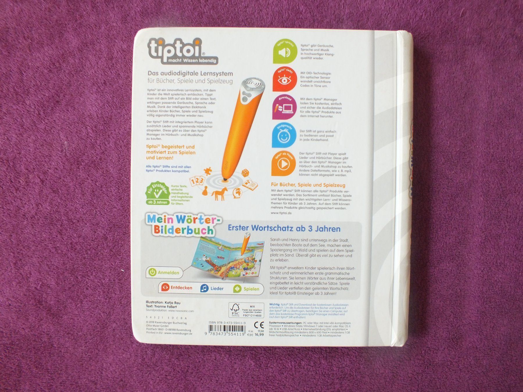 Libri: tiptoi Wörter - Bilderbuch - Unterwegs – Usato da Müllheim Dorf venduto da Seeeule01 7