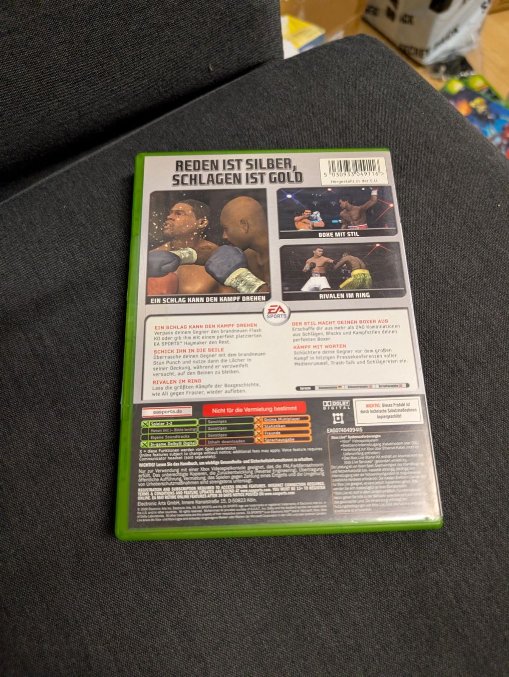 Jeux: Fight night round 3 Microsoft xbox – D'occasion à Giubiasco par Ticinerd 1