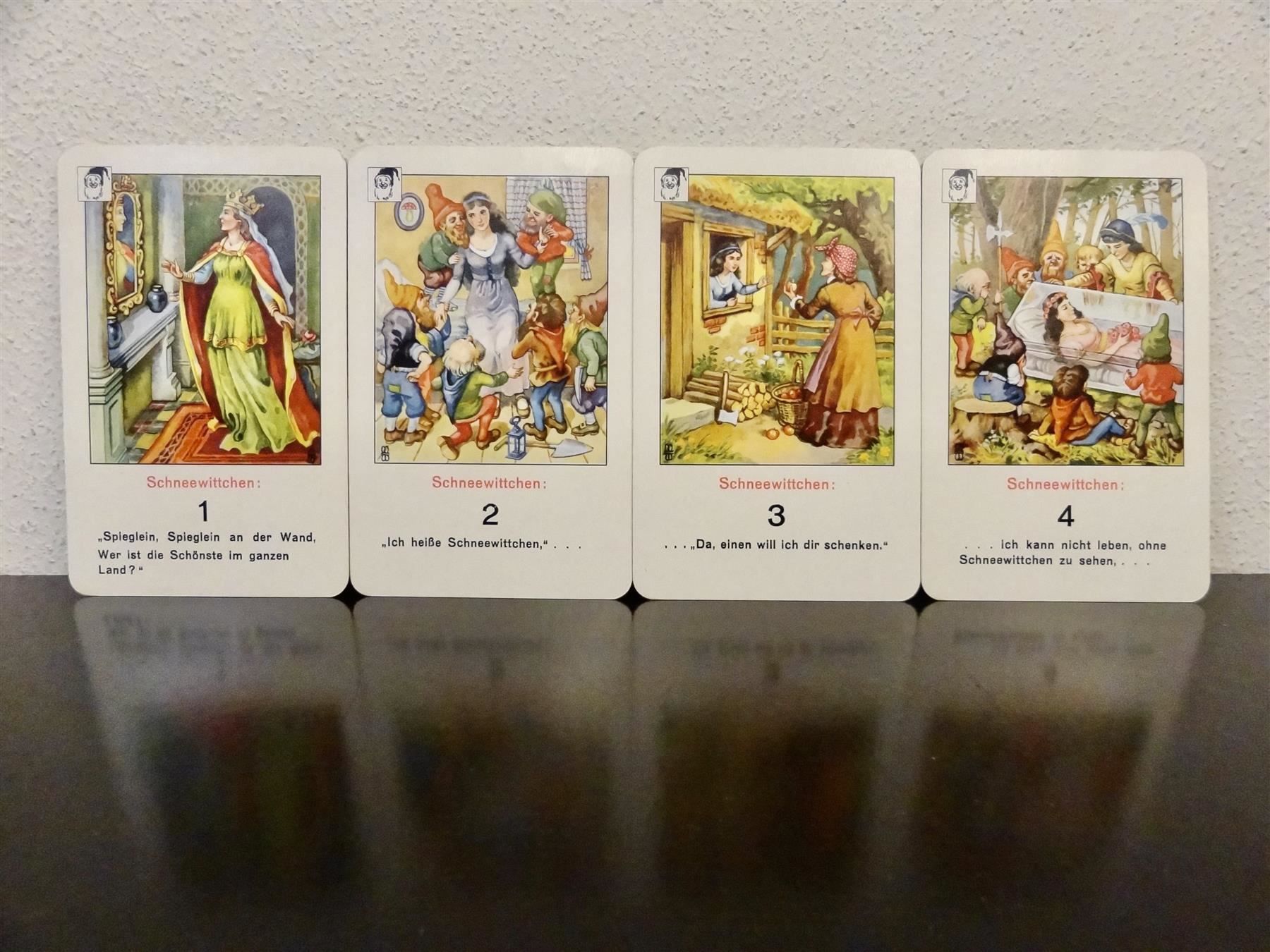 Giochi: schönes altes Quartett MÄRCHEN – Usato da Kerzers venduto da wisaundso 4