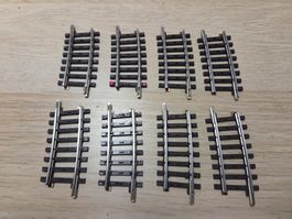 Märklin 8 x 2234 Gebogenes gleis K H0