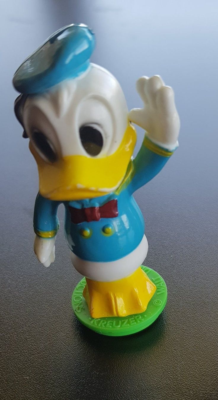 Disney Statuette: Donald Duck + Mini Maus - 2 Stempel 1980er – Usato da Mörschwil venduto da lindaswunderkiste 4