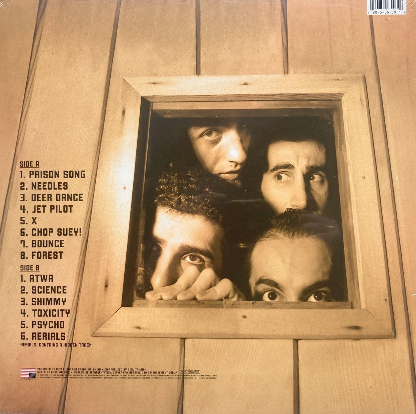Dischi in vinile: SYSTEM OF A DOWN - TOXICITY – Nuovo e nell'imballaggio originale da Bottens venduto da hotter-than-hell 1