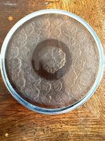 5 Assiettes en verre soufflé art déco 