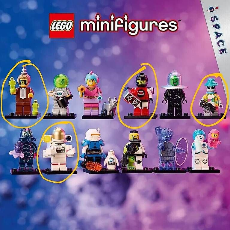 Kit di costruzioni: Minifigures Lego, serie 26, space / spazio – Usato da Arogno venduto da pau_7r6d 1