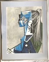 Pablo Picasso - Reproduktion - "Portrait de Jeune Femme"