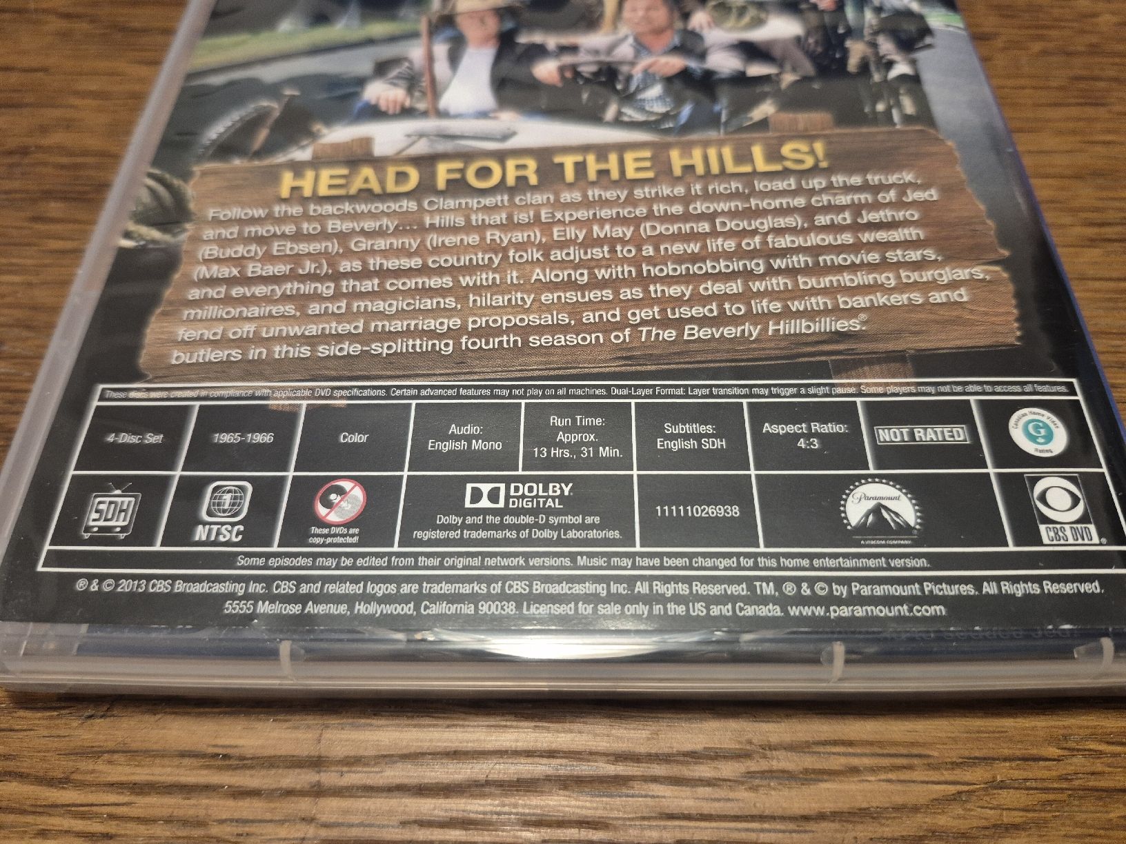 Tutti i DVDs: The Beverly Hillbillies - Die vierte Staffel - English Code1 – Usato da Oberembrach venduto da giu_7ksd 2