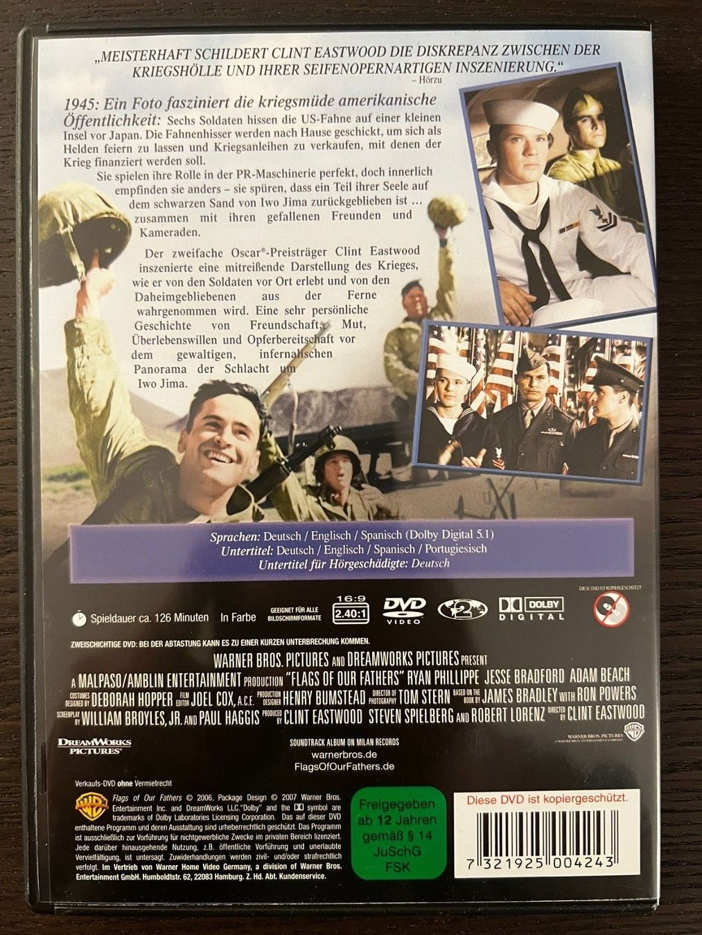 Alle DVDs: Flags of Our Fathers – Gebraucht aus Zürich von FilmFreunde 1
