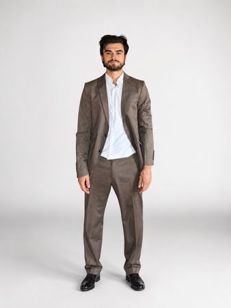 DRYKORN costume homme taille 50 – état neuf –taupe/brun-gris