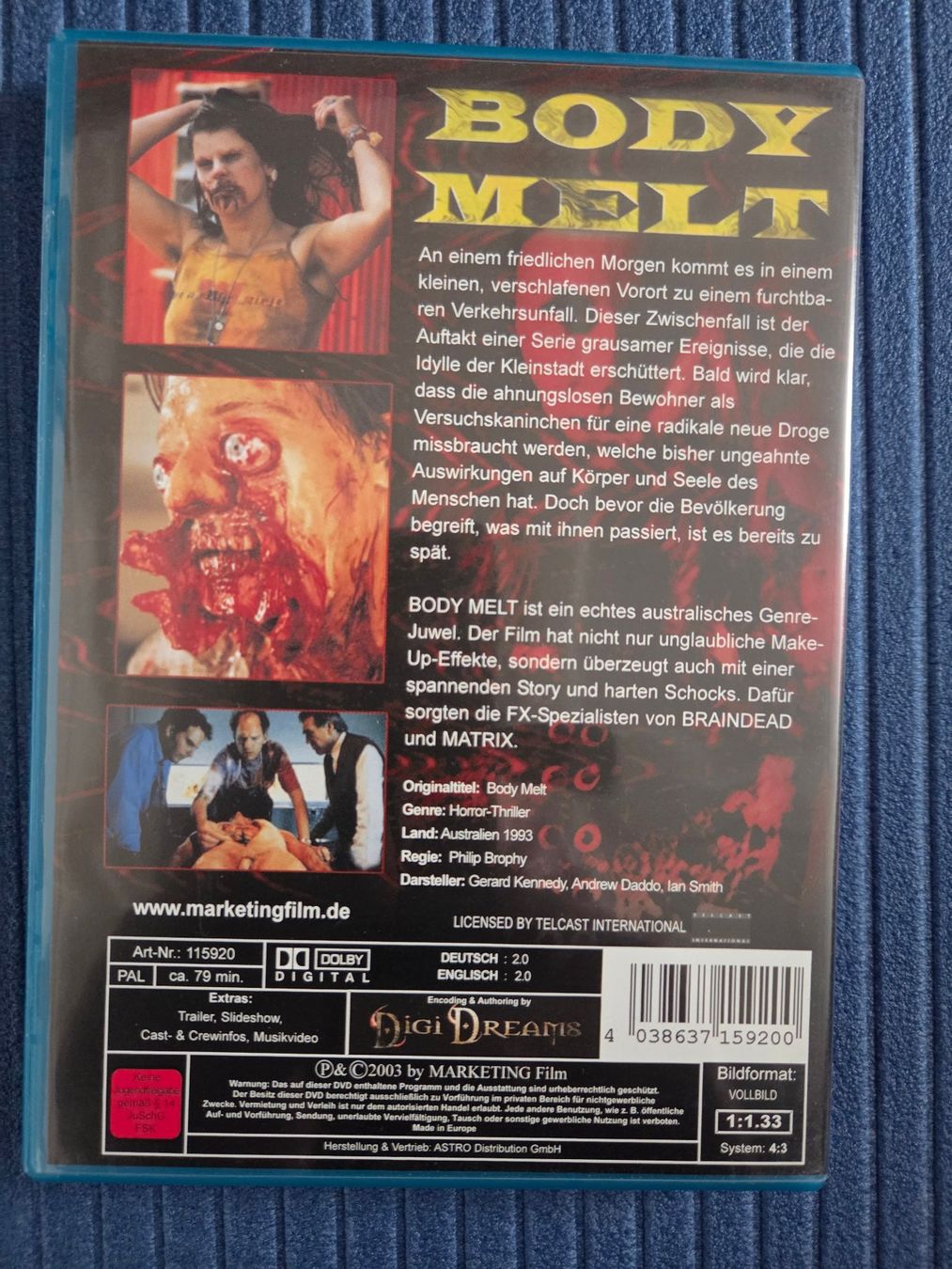 Alle DVDs: Body Melt DVD – Gebraucht aus Mollis von Cadillac58 1