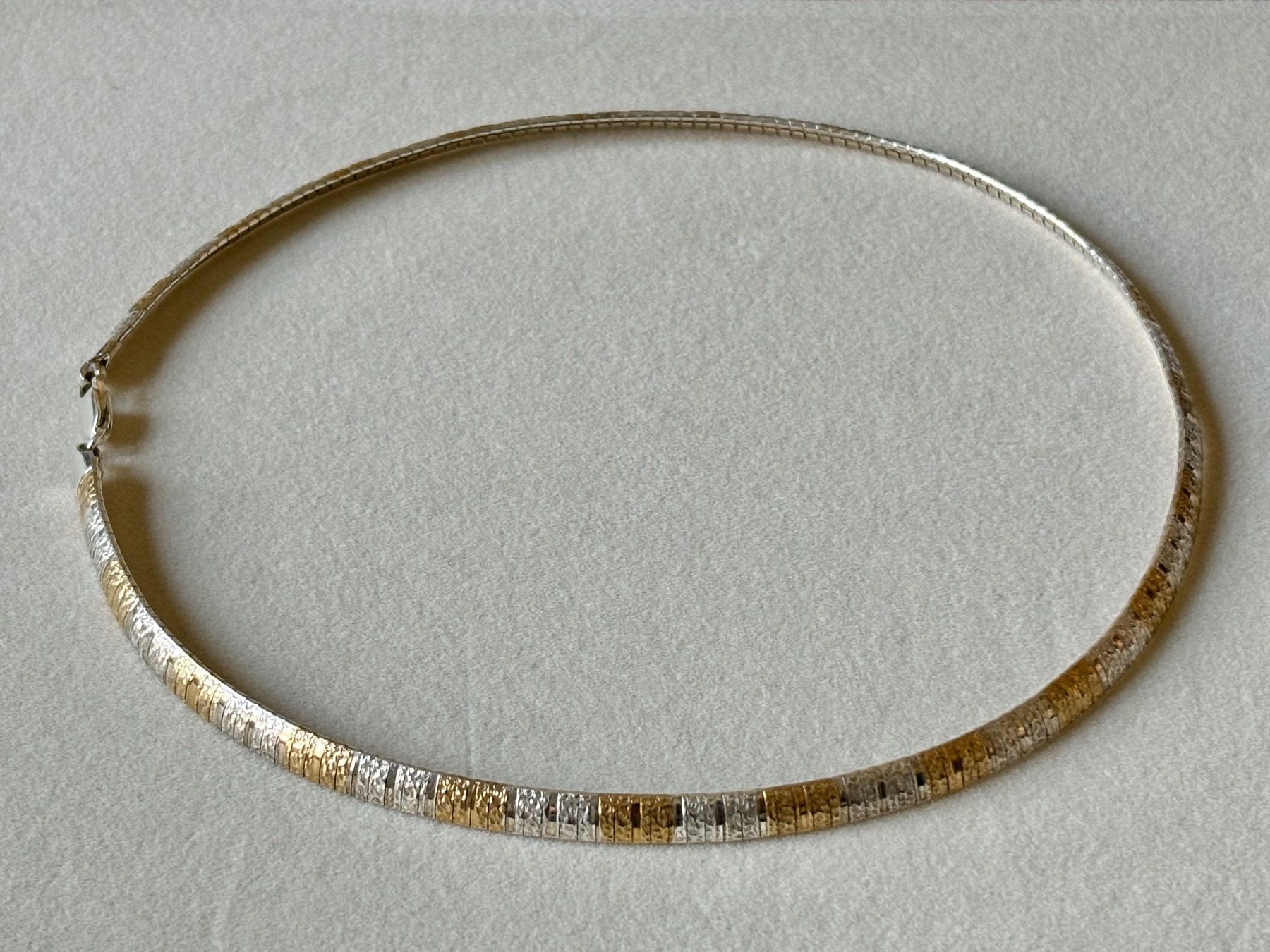 Ketten: Collier Silber, vergoldet, 45 cm – Neu (gemäss Beschreibung) aus Brugg AG von lau_9rvy 3