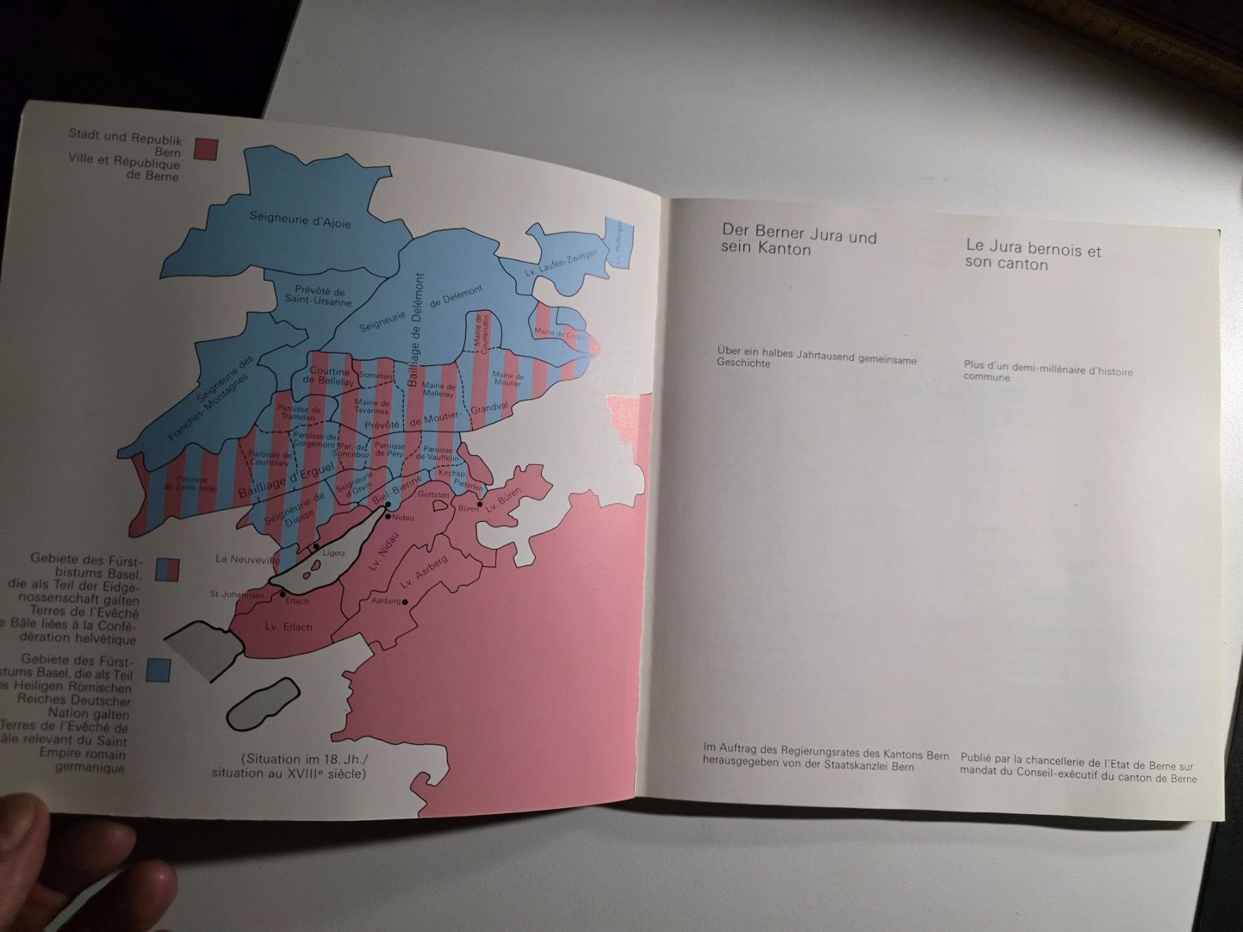 Libri: Der Berner Jura und sein Kanton - 1986 – Usato da Walterswil BE venduto da Lonitti 3