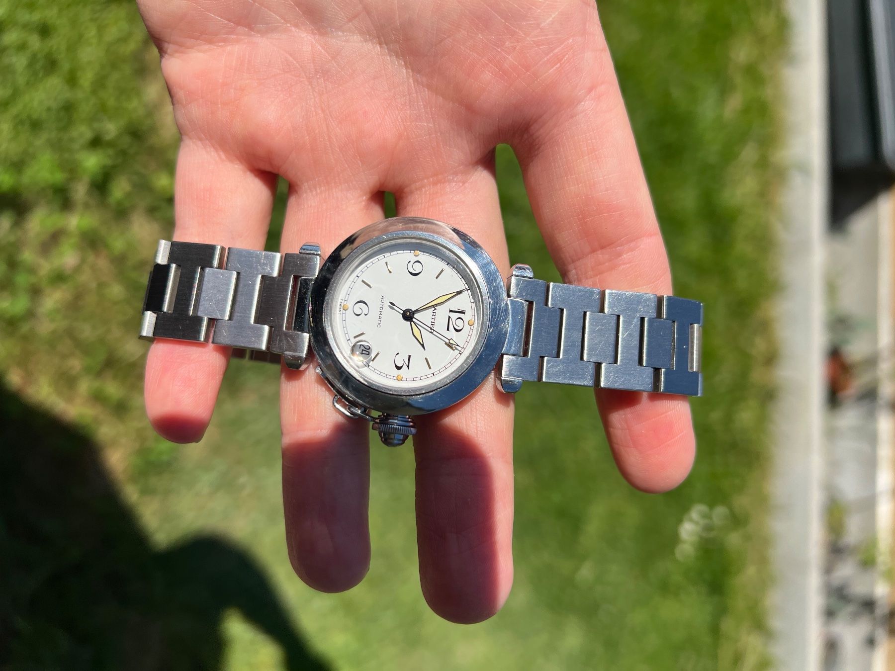 Cartier Orologi: Cartier Pasha C Automatic - White Dial – Usato da Derendingen venduto da MDPshopandmore 5