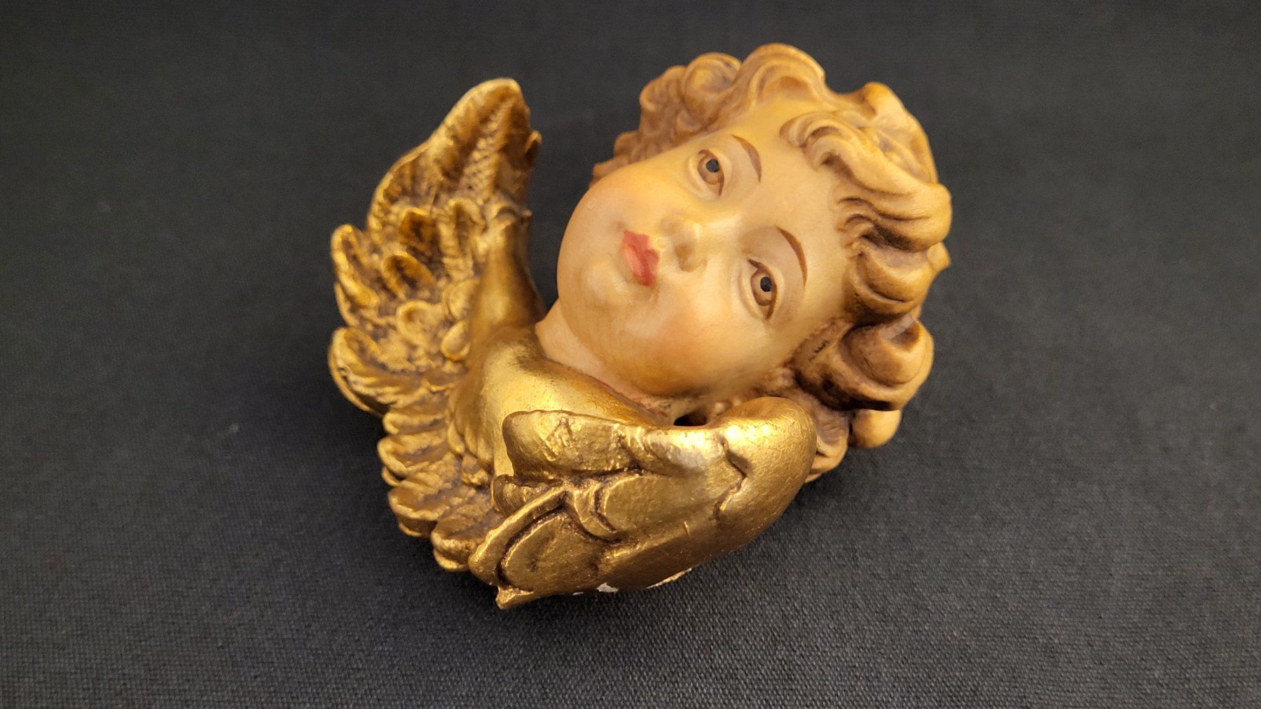 Statuette: ANRI Holz-Engeli / -Putti "I" – Usato da Basel venduto da spinne02 1