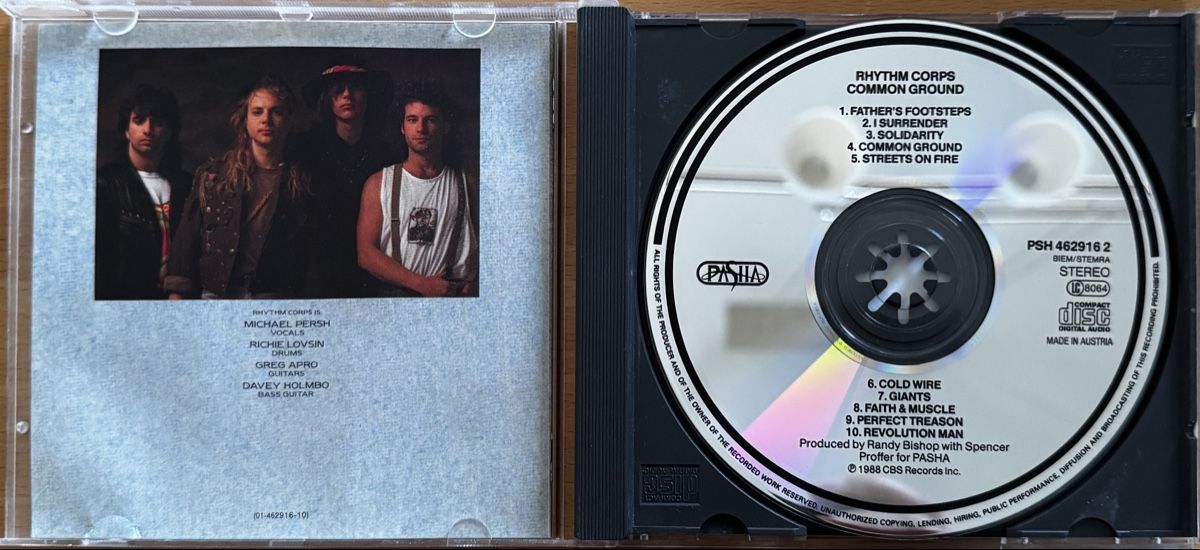 CDs: CD Rhythm Corps - Common Ground – Gebraucht aus Zürich von tomakomai 2