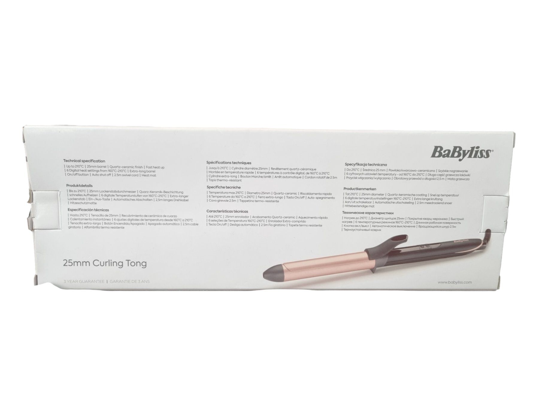BaByliss Lockenstäbe & Haarglätter: BABYLISS 25 mm LOCKENSTAB – Neu (gemäss Beschreibung) aus Wangen b. Olten von Restwert_Wangen 7