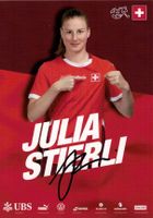 Julia Stierli Autogramm handsigniert Schweiz 2025 NEU