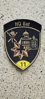 *** Badge HQ Bat 11 gelb ohne Klett ***