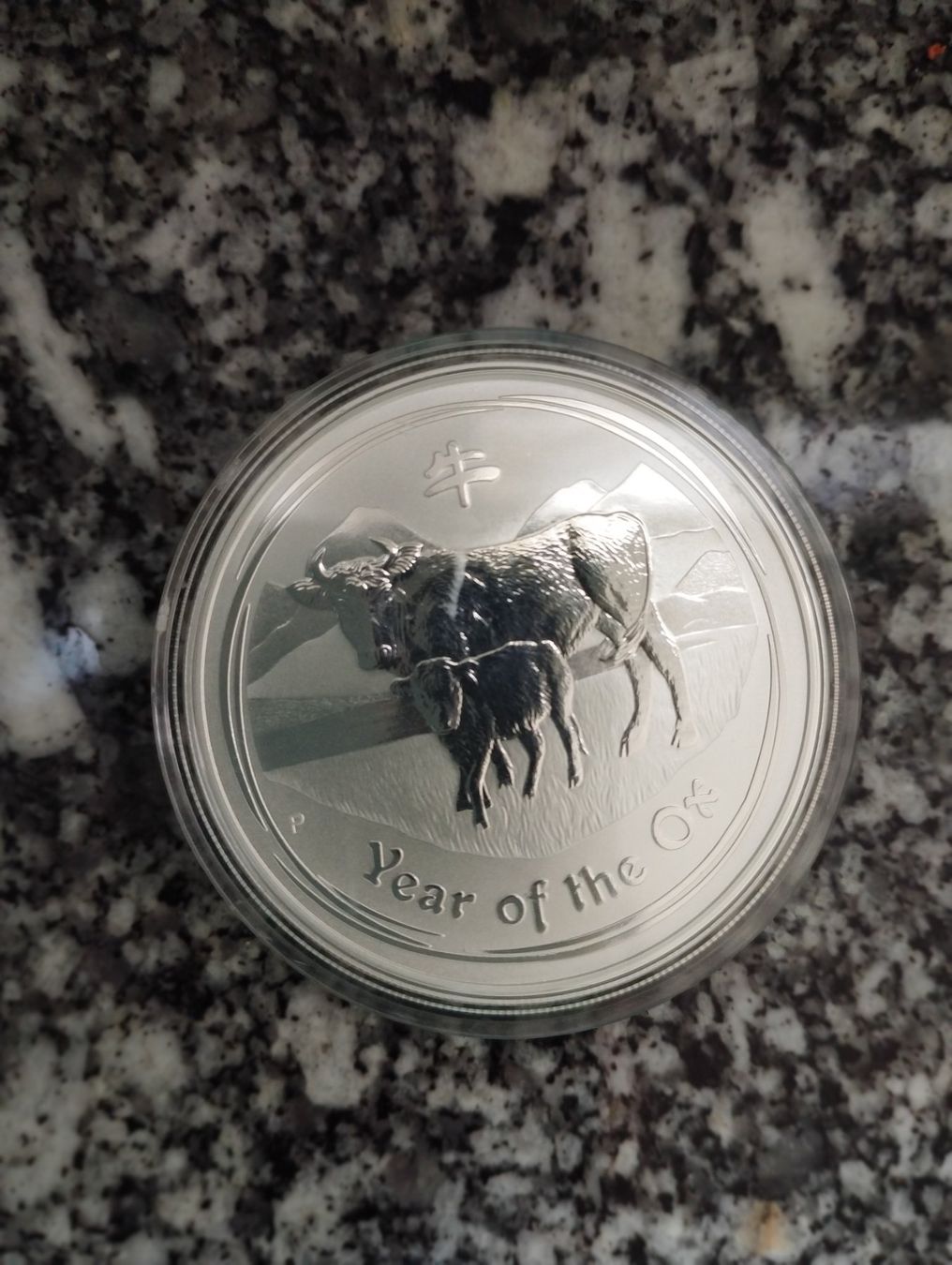 Tutti le monete: 1 Unzen Lunar II Ox 2009 – Nuovo (secondo la descrizione) da Zuzwil SG venduto da hpzuzwil
