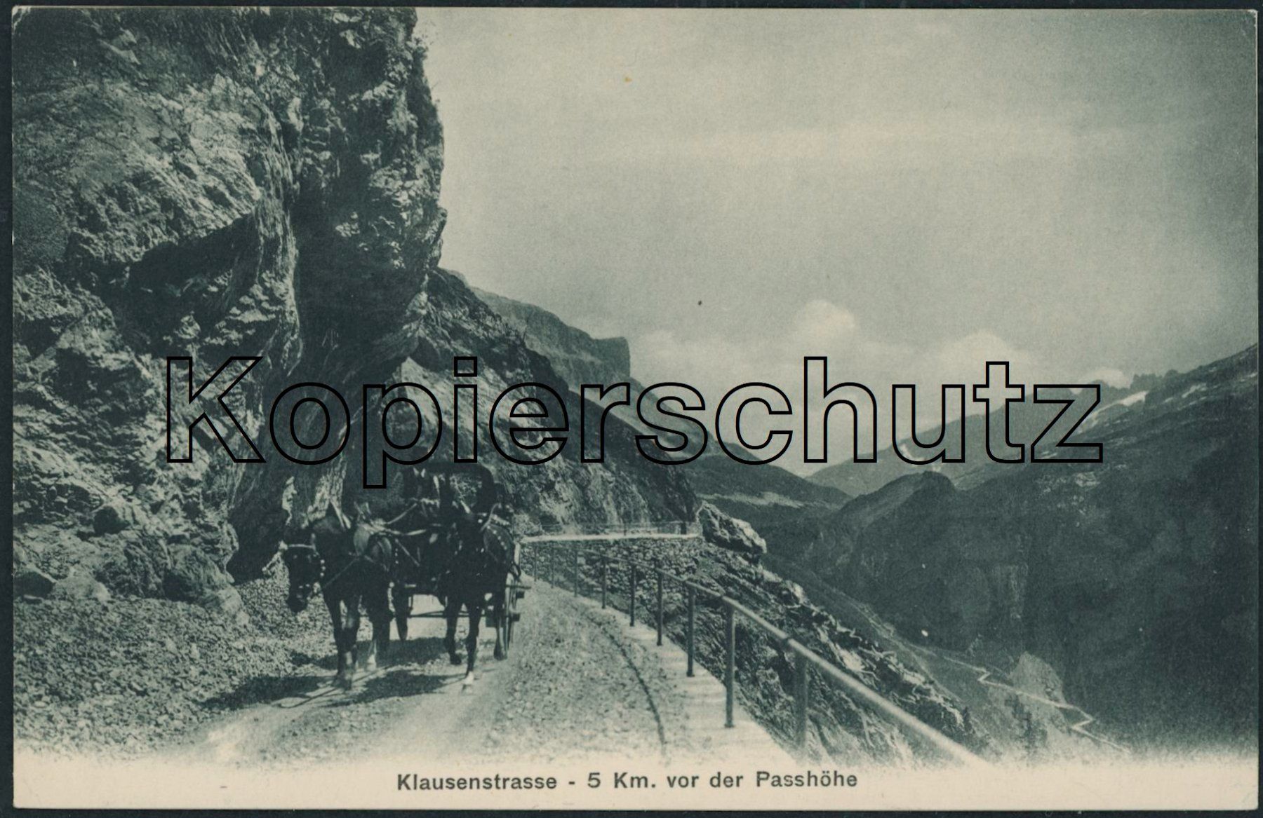 Ansichtskarten: UR Klausen Pass - Kutsche – Neu (gemäss Beschreibung) aus Schindellegi von leecollect