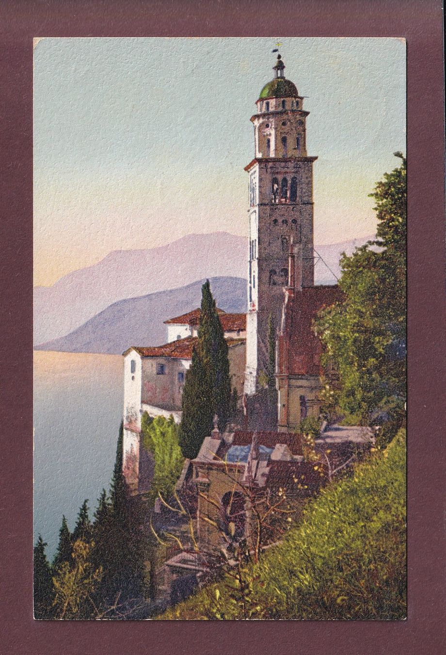 Cartes postales: MORCOTE - Chiesa - 1913 – D'occasion à Pully par nicecards