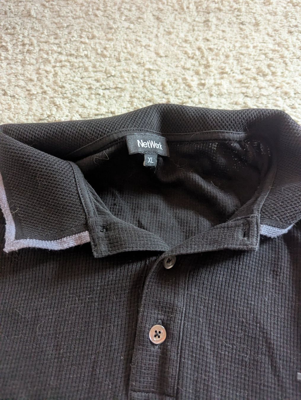 Magliette Polo: Schickes schwarzes Poloshirt  Grösse XL – Usato da Zollikon venduto da Kichensink 1