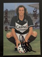 FC Lugano Autogrammkarte Christian Colombo 1995/96 Selten