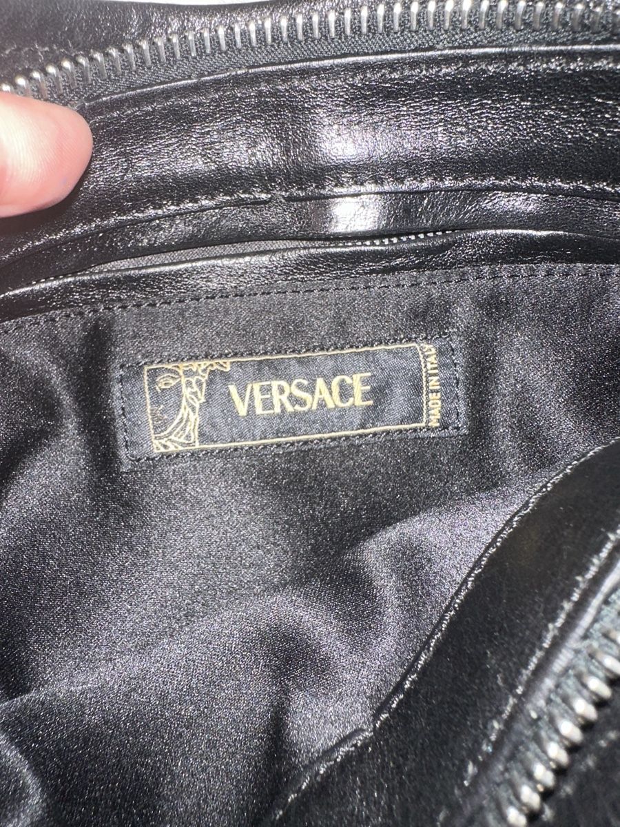 Versace Borse da donna: Sac Versace noir authentique - Élégant et Intemporel! – Nuovo (secondo la descrizione) da Genève venduto da MyPrivateDressing 5