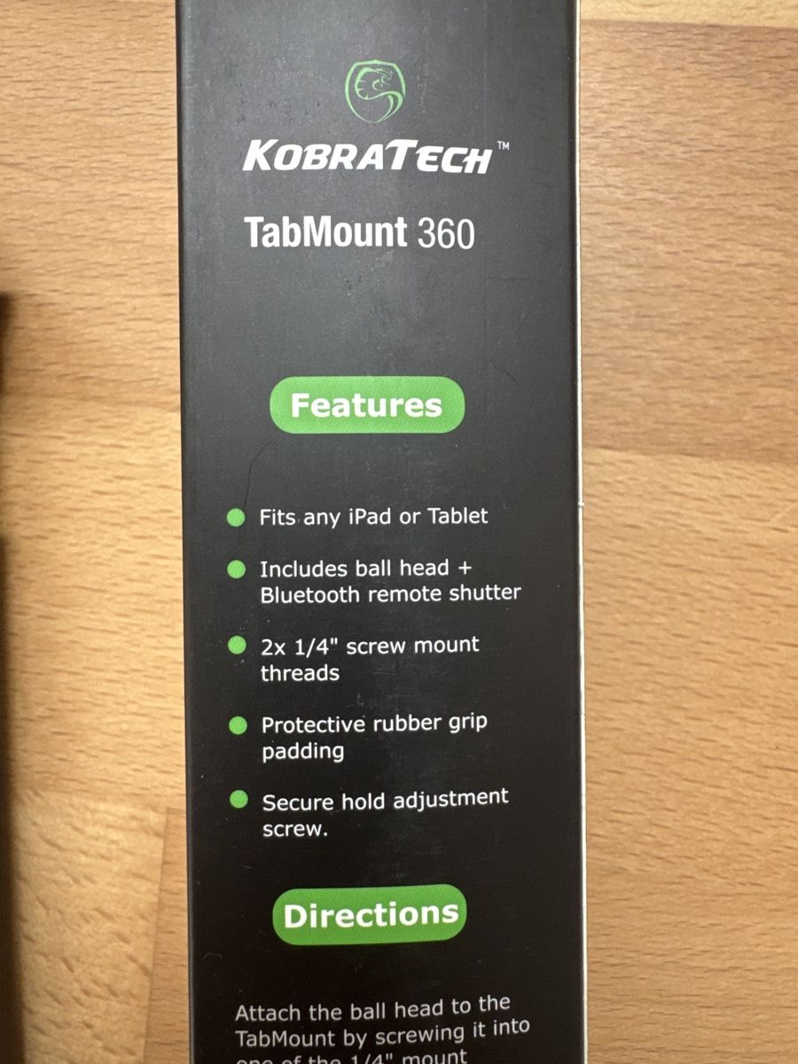 Staffa per monitor: KOBRATECH TabMount 360 - NEU - iPad/Tablet Halterung – Nuovo (secondo la descrizione) da Zuerich venduto da BirgittaB 2